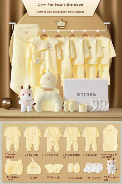 Elegant Newborn Gift Box: Baby Clothing Set - Vogue Aura