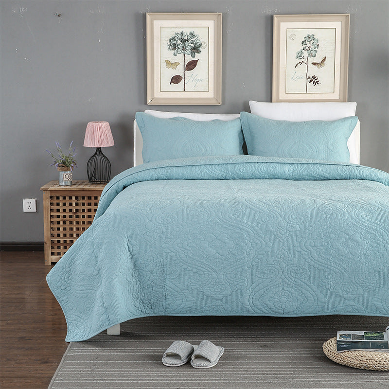 Three-Piece Cotton Bed Set - Vogue Aura