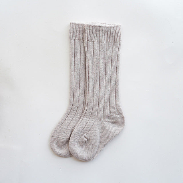 Children's Cotton Long Socks for All Seasons - Vogue Aura