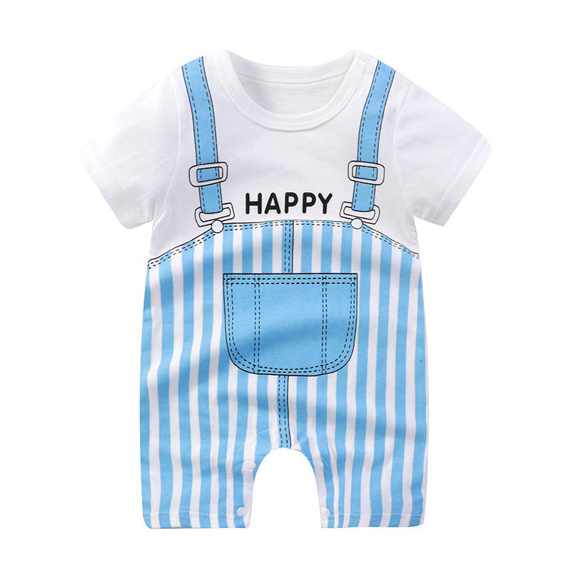 Cotton Baby Jumpsuit Romper in Fun Designs - Vogue Aura