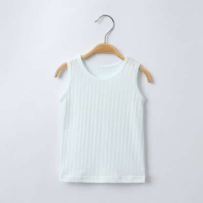 Children's Cartoon Knitted Tank Top for Summer - Vogue Aura