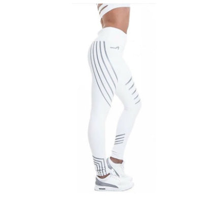 Women's Night Glowing Workout Leggings - Vogue Aura