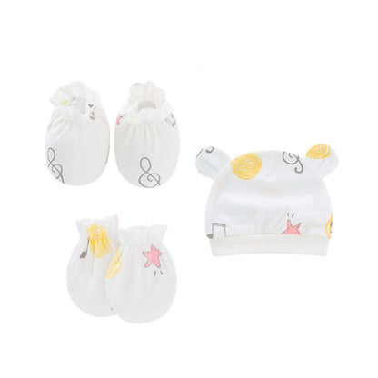 Neonatal Cap and Gloves Set for Newborns - Vogue Aura