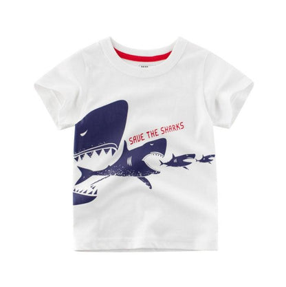 Korean-Inspired Summer Cotton T-Shirts for Boys - Fun Short Sleeve Styles! - Vogue Aura