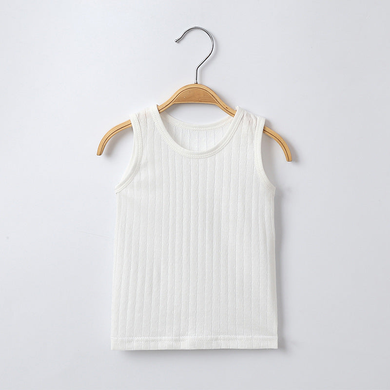 Children's Cartoon Knitted Tank Top for Summer - Vogue Aura