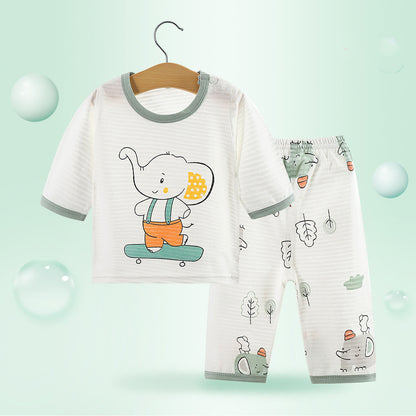 Cute Cartoon Cotton Pajamas for Infants and Children - Vogue Aura