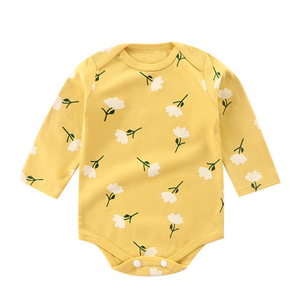 Cotton Thin Baby One-Piece Pajamas for Spring and Autumn - Vogue Aura