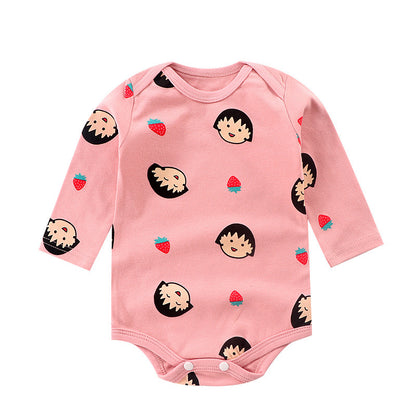 Cotton Thin Baby One-Piece Pajamas for Spring and Autumn - Vogue Aura