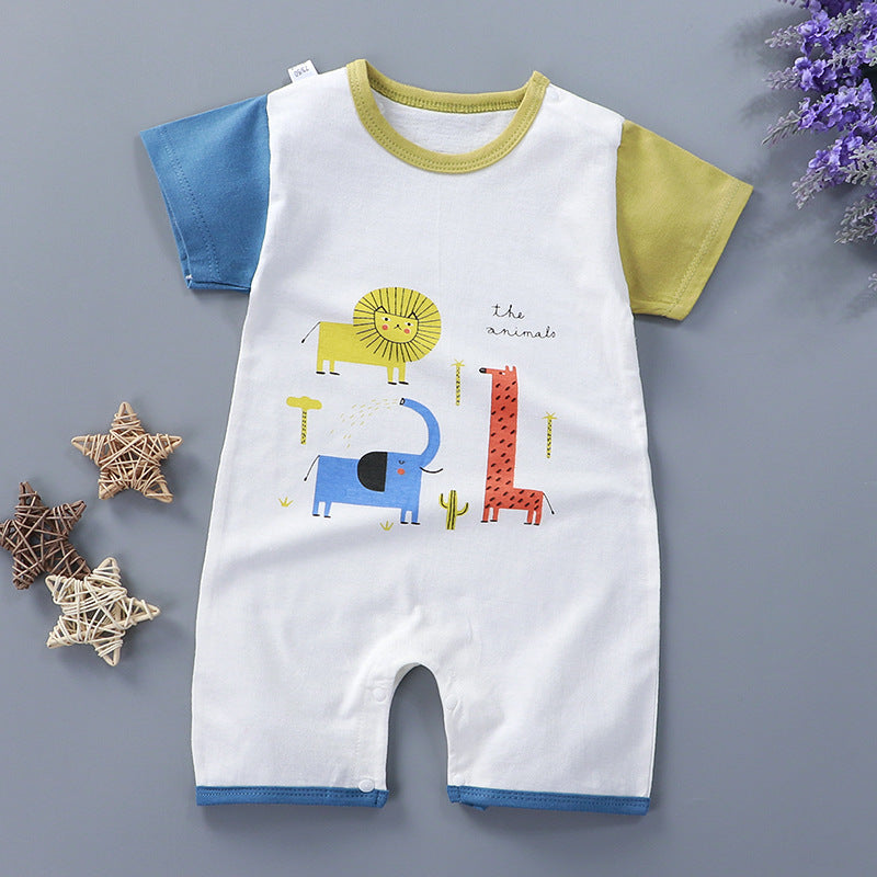 Cotton Summer Baby Jumpsuit in Multiple Colours - Vogue Aura