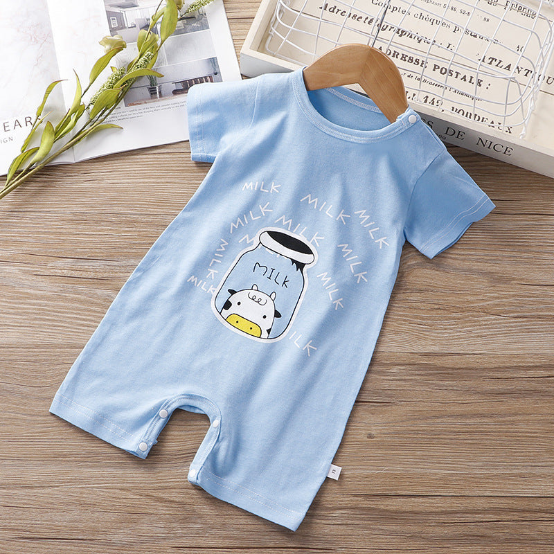 Cotton Summer Baby Onesies for 0-3 Months - Vogue Aura