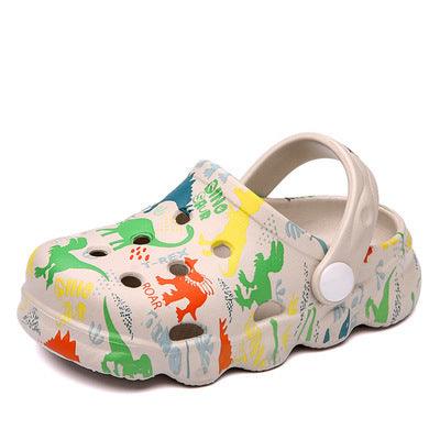 Colorful Fashion Summer Children Garden Clogs Shoes Boys&Girls Beach Sandal Kids Lightweight Breathable Slip On Mules 7 Coloes - Vogue Aura