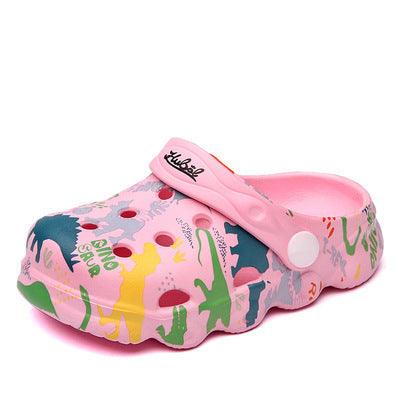 Colorful Fashion Summer Children Garden Clogs Shoes Boys&Girls Beach Sandal Kids Lightweight Breathable Slip On Mules 7 Coloes - Vogue Aura