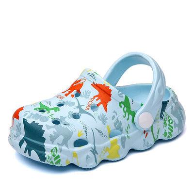 Colorful Fashion Summer Children Garden Clogs Shoes Boys&Girls Beach Sandal Kids Lightweight Breathable Slip On Mules 7 Coloes - Vogue Aura