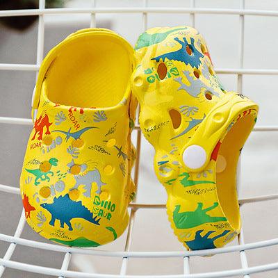 Colorful Fashion Summer Children Garden Clogs Shoes Boys&Girls Beach Sandal Kids Lightweight Breathable Slip On Mules 7 Coloes - Vogue Aura