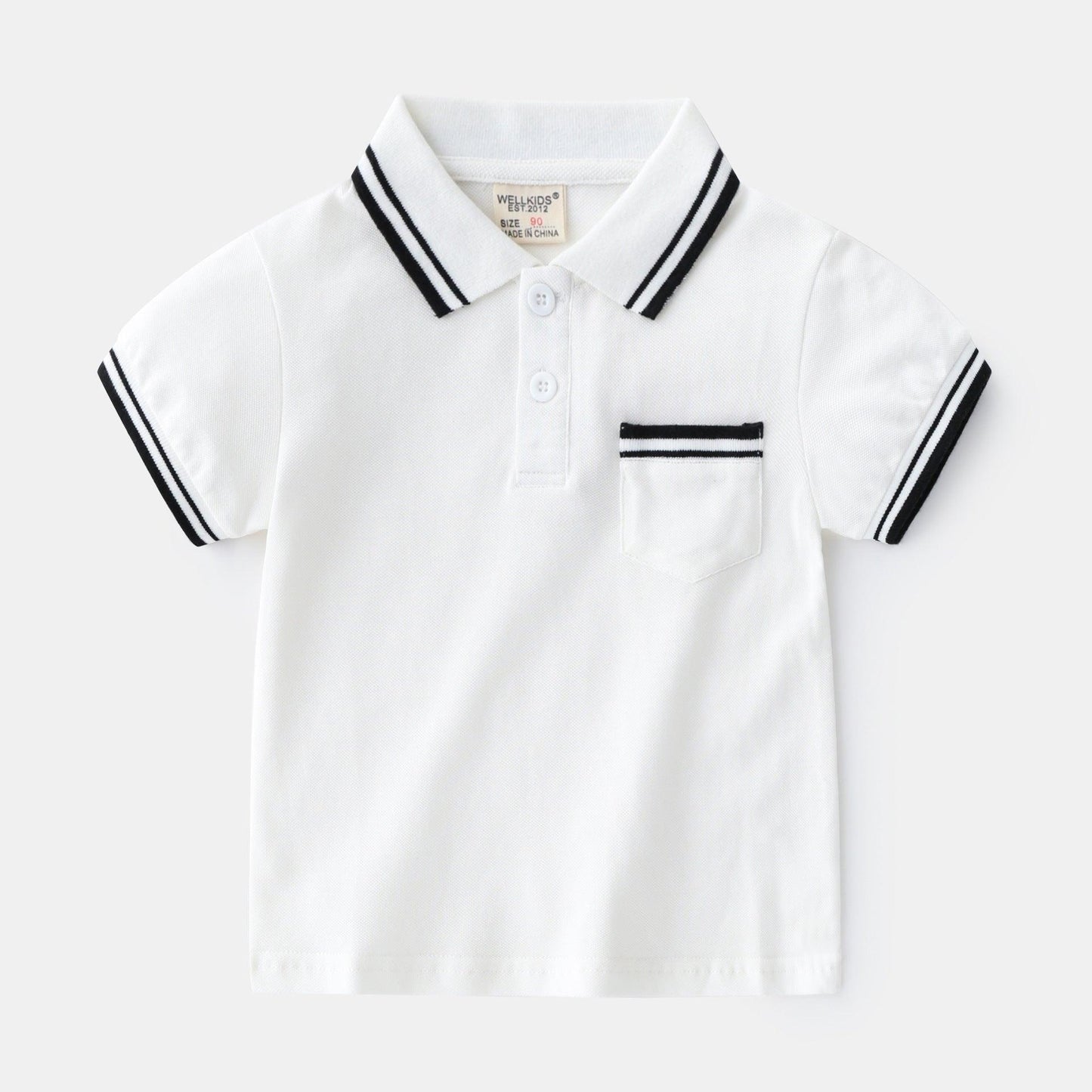 Boys' Cool Comfort Summer Polo Tee - Vogue Aura