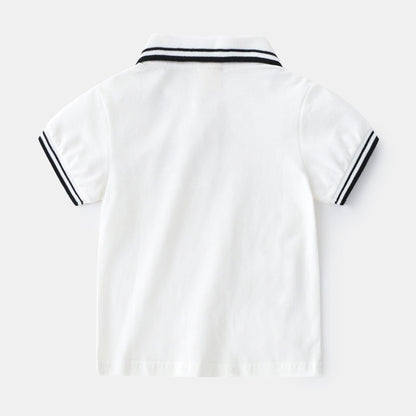 Boys' Cool Comfort Summer Polo Tee - Vogue Aura