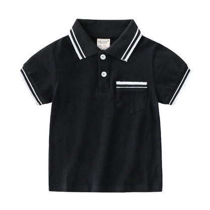 Boys' Cool Comfort Summer Polo Tee - Vogue Aura