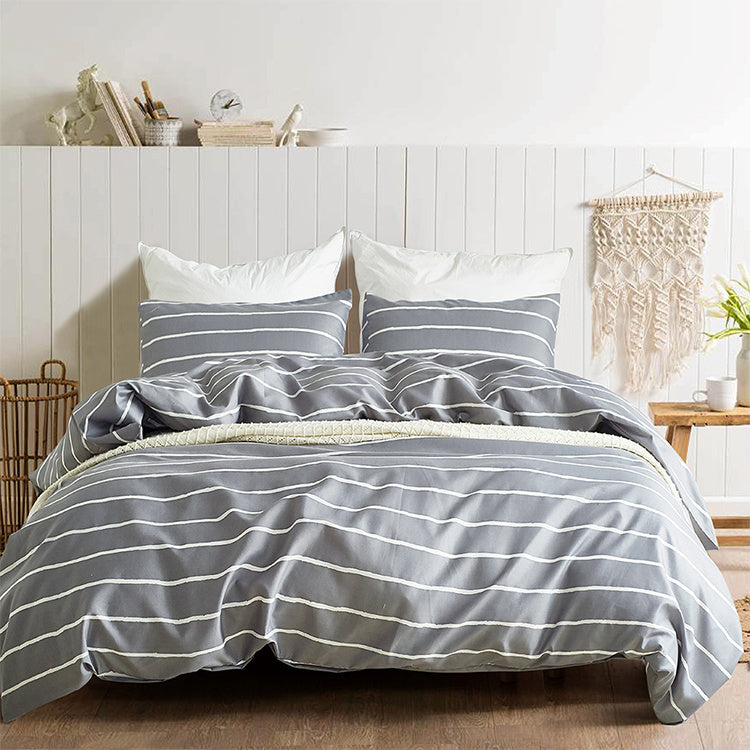 Home Textile Three-piece Duvet Cover Set - Vogue Aura