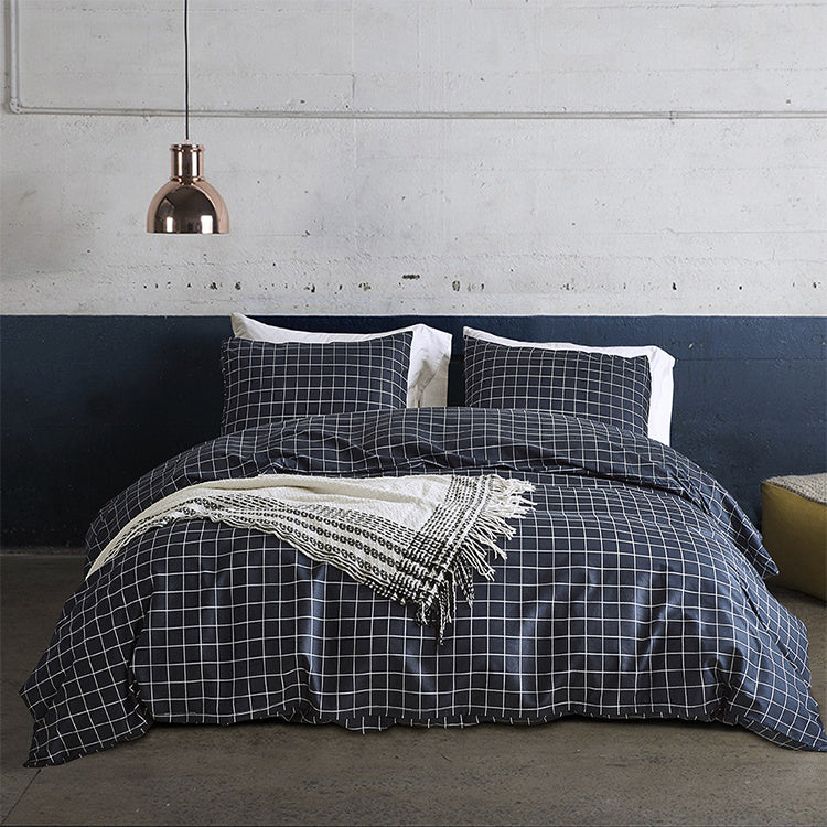 Home Textile Three-piece Duvet Cover Set - Vogue Aura