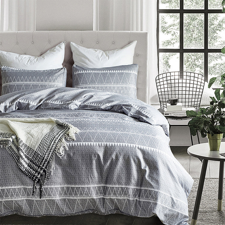 Home Textile Three-piece Duvet Cover Set - Vogue Aura