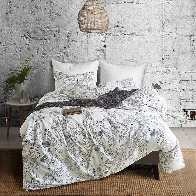 Home Textile Three-piece Duvet Cover Set - Vogue Aura