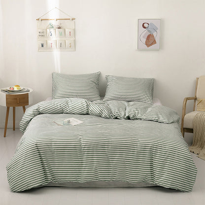 Home Textile Three-piece Duvet Cover Set - Vogue Aura