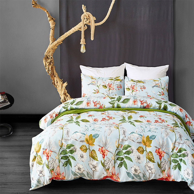 Home Textile Three-piece Duvet Cover Set - Vogue Aura