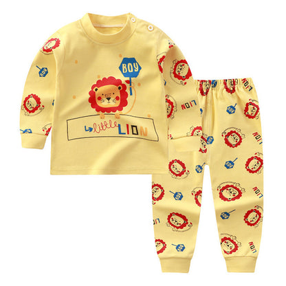 Cozy Cotton Long Sleeve Pajamas for Girls - Vogue Aura