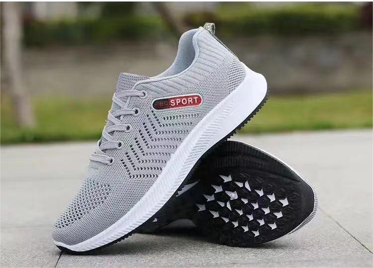 Men’s Breathable Fly Woven Casual Shoes - Vogue Aura