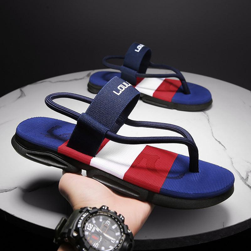 Men's Sporty Flip Flops - Comfortable Outdoor Sandals