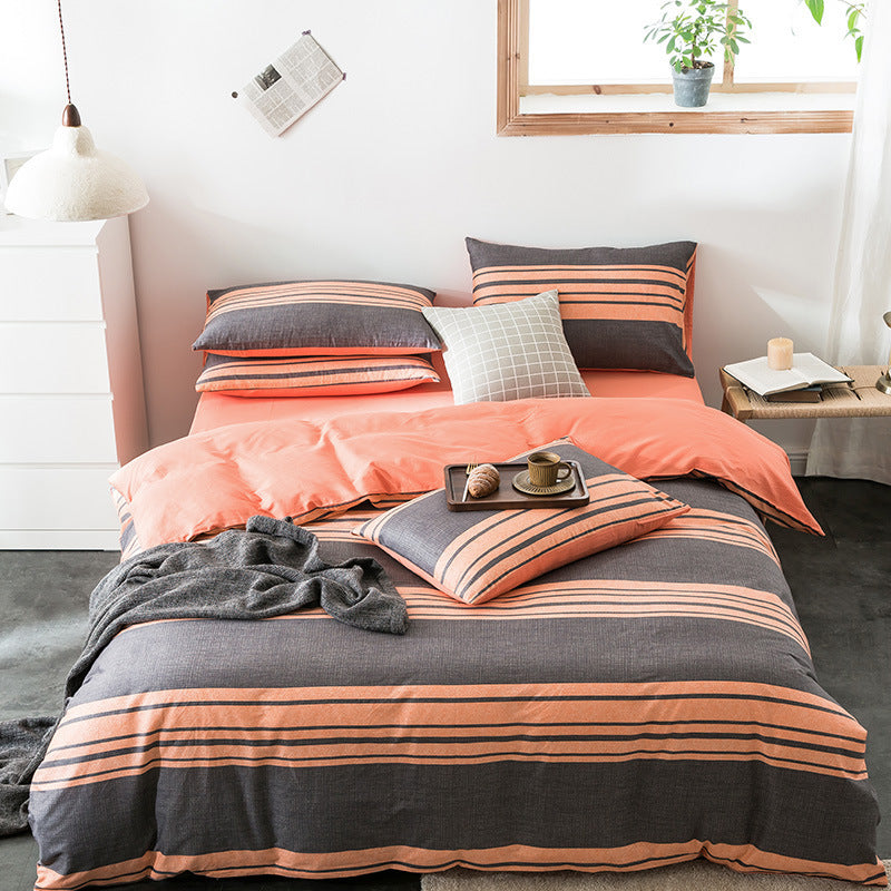 Check Cotton Bedding - Vogue Aura