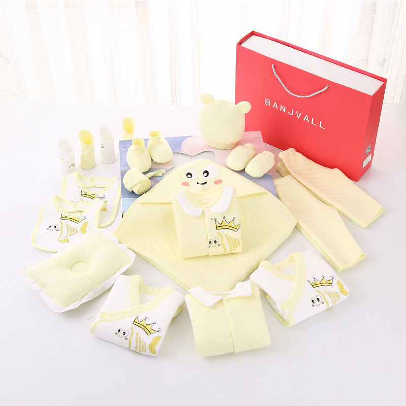 Newborn Cotton Products For Autumn And Winter Gift Set - Vogue Aura