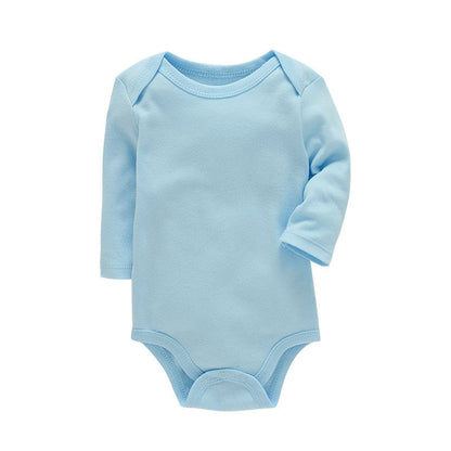 Baby Cotton Climbing Print Long Sleeve Outfit - Vogue Aura