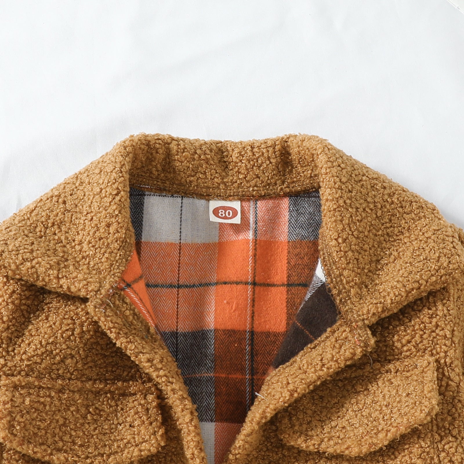 Autumn New Plush Plaid Reversible Coat - Vogue Aura