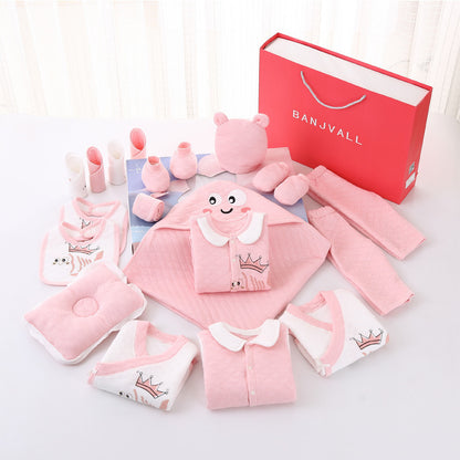 Newborn Cotton Products For Autumn And Winter Gift Set - Vogue Aura