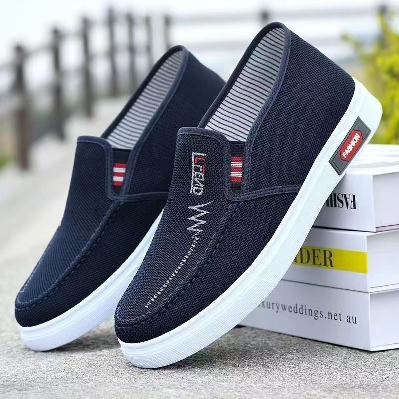 Spring Old Beijing Breathable Non-slip Canvas Skate Shoes - Vogue Aura