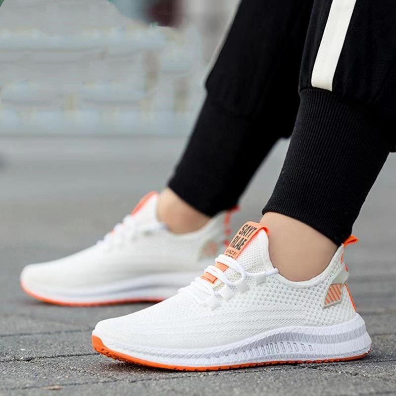 Orlando Breathable Fly Woven Sneakers - Vogue Aura