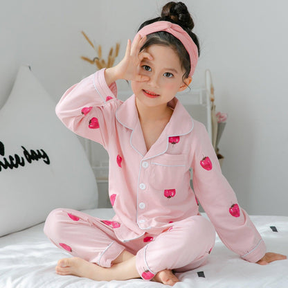 Cozy Cotton Striped Pajamas for Kids