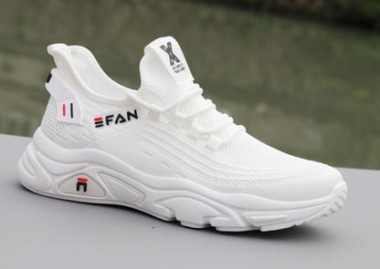 Breathable Mesh All-Match Sneakers for Men - Vogue Aura