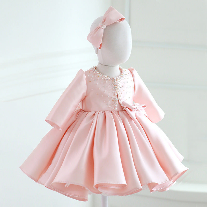 Baby High-end Flower Girl Wedding Princess Dress - Vogue Aura