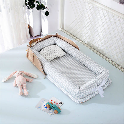 Cotton Portable Foldable Baby Bed - Vogue Aura