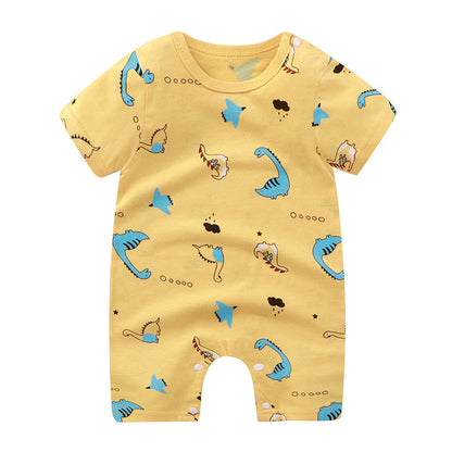 Cotton Baby Jumpsuit Romper in Fun Designs - Vogue Aura