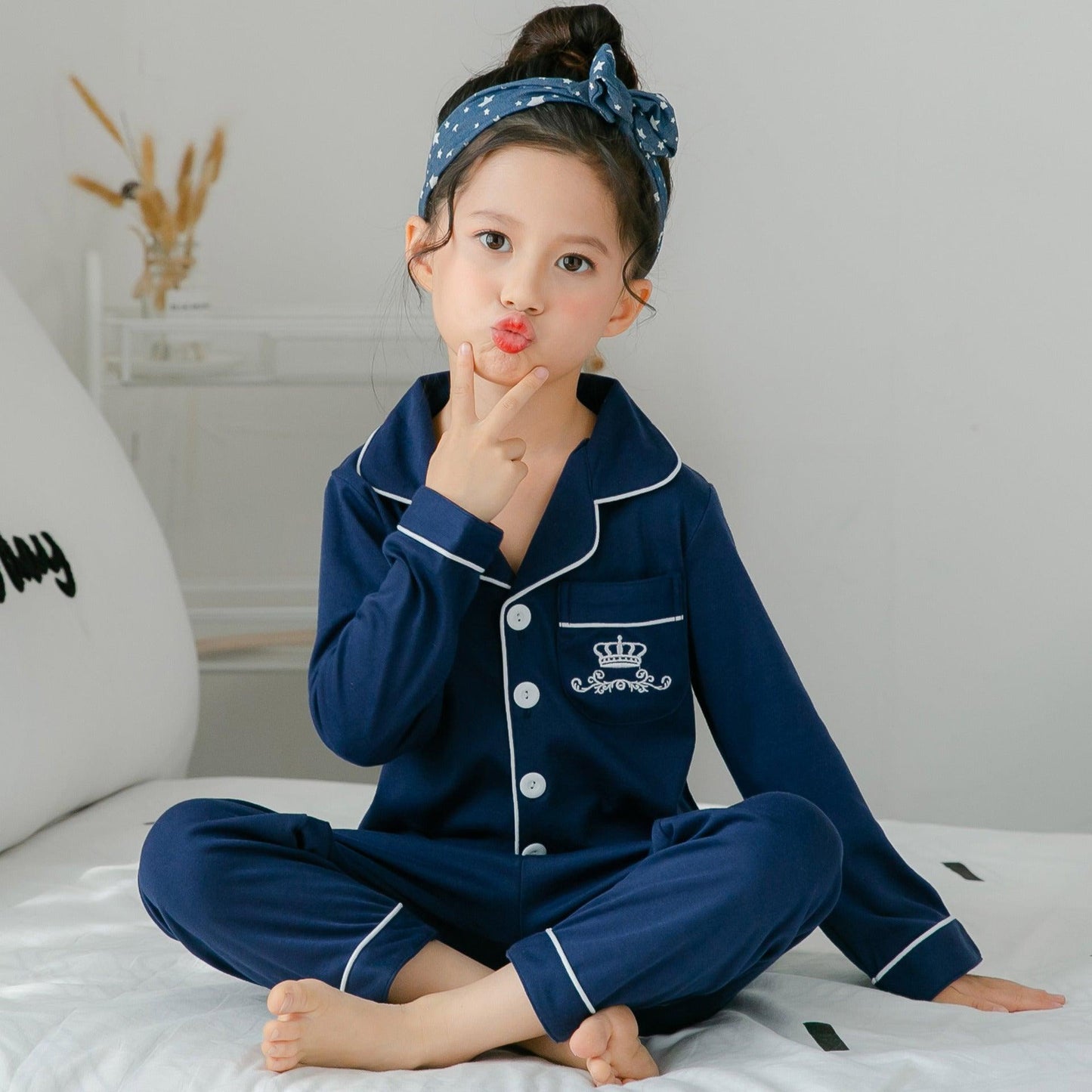 Cozy Cotton Striped Pajamas for Kids