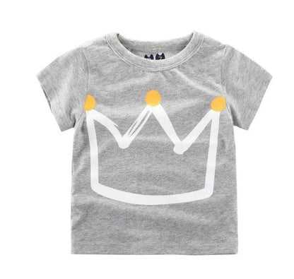 Korean-Inspired Summer Cotton T-Shirts for Boys - Fun Short Sleeve Styles! - Vogue Aura