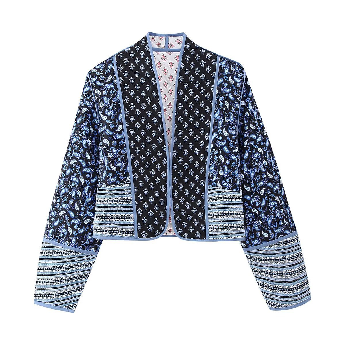 Traditional Middle Asian Double-Sided Quilted Jacket - Vogue Aura