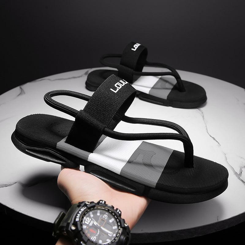 Men's Sporty Flip Flops - Comfortable Outdoor Sandals - Vogue Aura