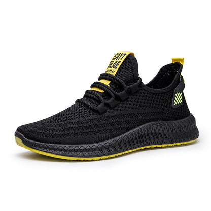 Orlando Breathable Fly Woven Sneakers - Vogue Aura