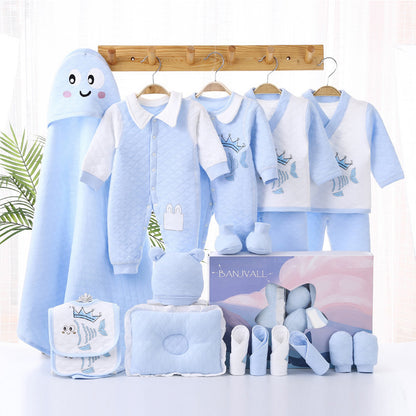 Newborn Cotton Products For Autumn And Winter Gift Set - Vogue Aura