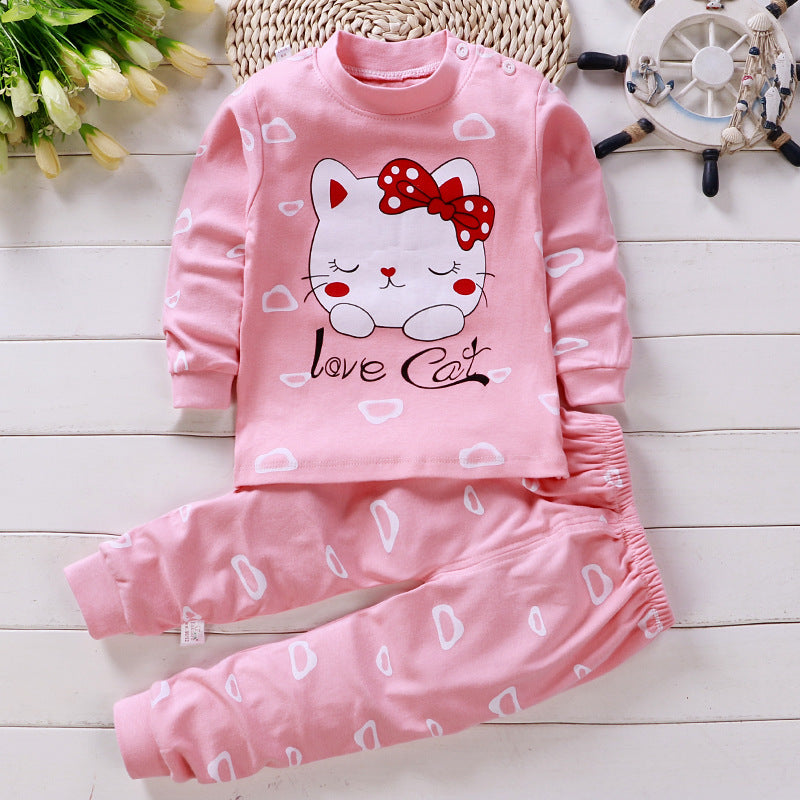 Cotton Children's Pajamas Set for Infants - Vogue Aura