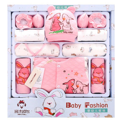 Charming Padded Baby Outfit - Thickened Radish Rabbit A Pink - Vogue Aura